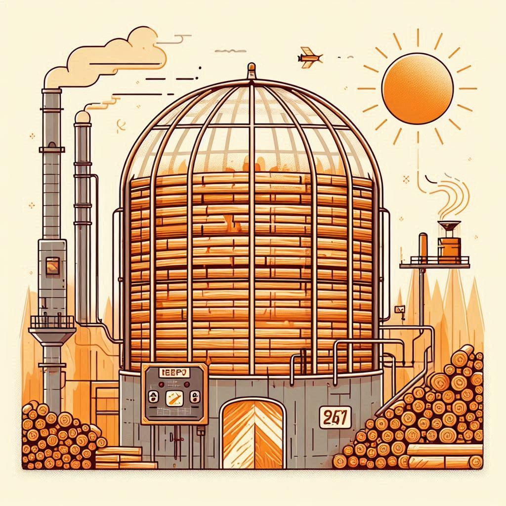 تفاوت چوب هوا خشک شده با کوره خشک شده